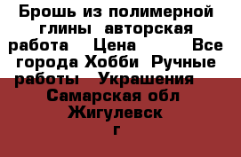 Брошь из полимерной глины, авторская работа. › Цена ­ 900 - Все города Хобби. Ручные работы » Украшения   . Самарская обл.,Жигулевск г.